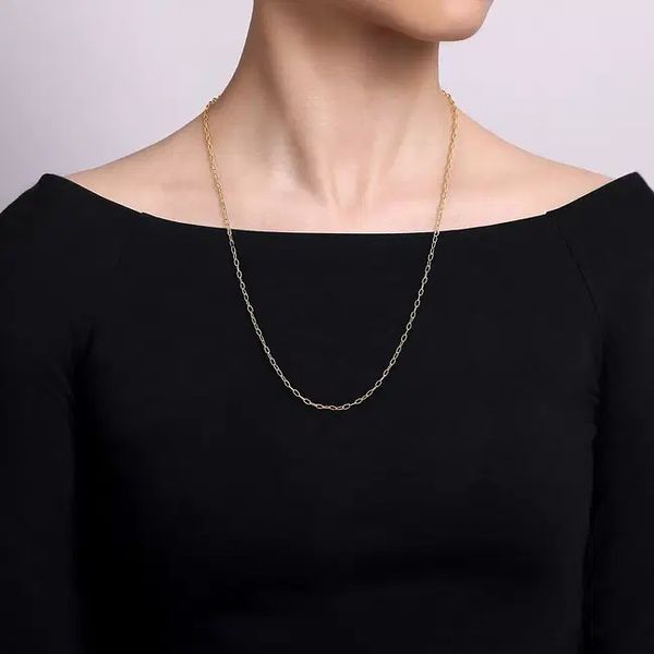 Open Link Necklace Image 3 David Douglas Diamonds & Jewelry Marietta, GA