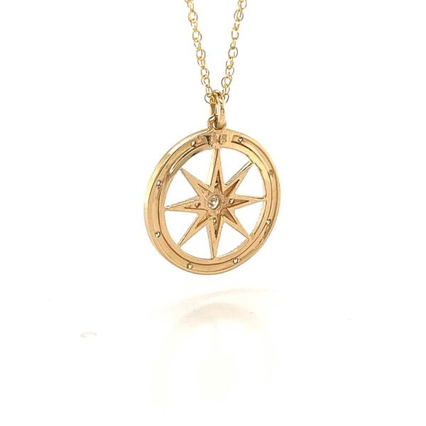 Compass Rose Necklace Image 3 David Douglas Diamonds & Jewelry Marietta, GA