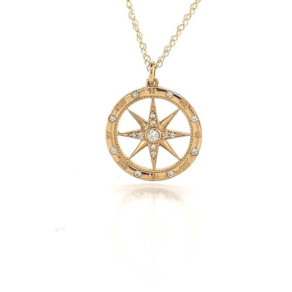 Compass Rose Necklace David Douglas Diamonds & Jewelry Marietta, GA