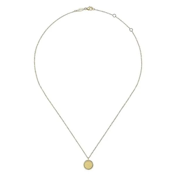 14k Bujukan Engravable Necklace