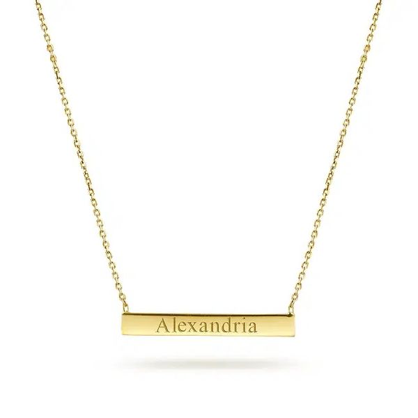 Gaby Bar Necklace Image 4 David Douglas Diamonds & Jewelry Marietta, GA