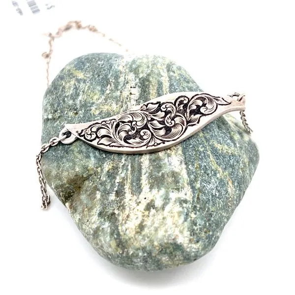 14k Hand Engraved Bracelet David Douglas Diamonds & Jewelry Marietta, GA