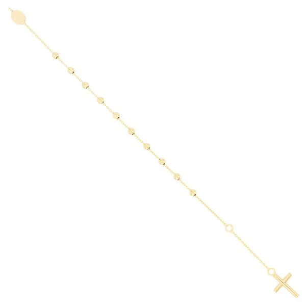 14k Yellow Gold Rosary Bracelet David Douglas Diamonds & Jewelry Marietta, GA