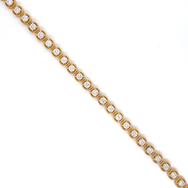 18k Diamond Tennis Bracelet Image 4 David Douglas Diamonds & Jewelry Marietta, GA