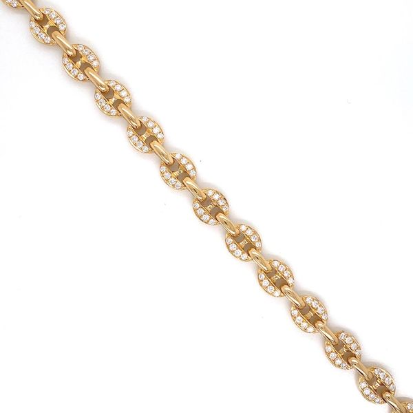 18k Chain Link Bracelet David Douglas Diamonds & Jewelry Marietta, GA