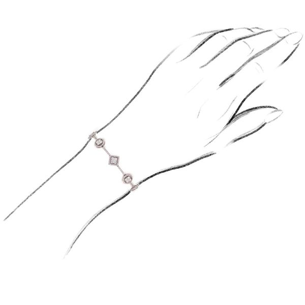 18k Multi Shape Halo Bracelet Image 5 David Douglas Diamonds & Jewelry Marietta, GA