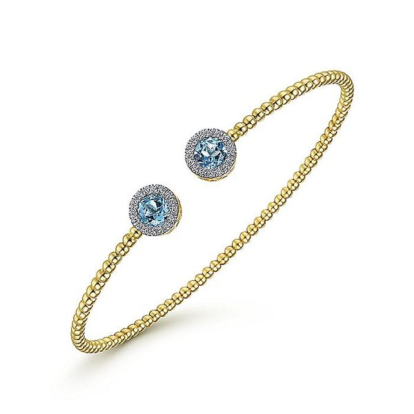 14k Bujukan Bead Cuff Bracelet Image 2 David Douglas Diamonds & Jewelry Marietta, GA