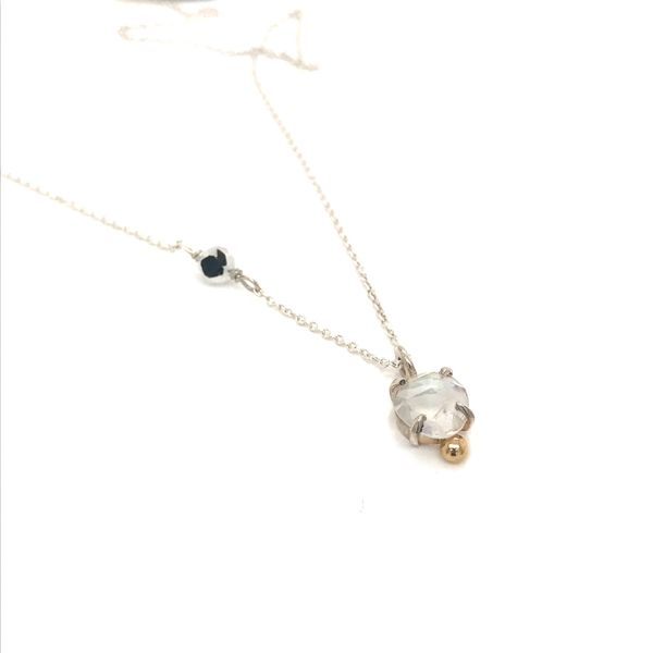 Silver Moonstone Necklace Image 2 David Douglas Diamonds & Jewelry Marietta, GA