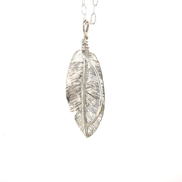 Silver Feather Necklace David Douglas Diamonds & Jewelry Marietta, GA