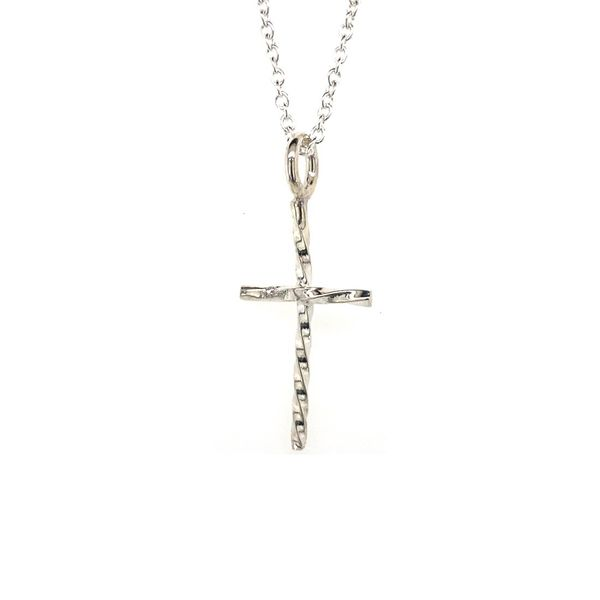 Silver Cross Necklace David Douglas Diamonds & Jewelry Marietta, GA