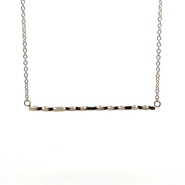 Twisted Bar Necklace