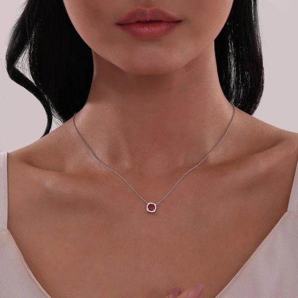 Halo Fashion Necklace Image 2 David Douglas Diamonds & Jewelry Marietta, GA