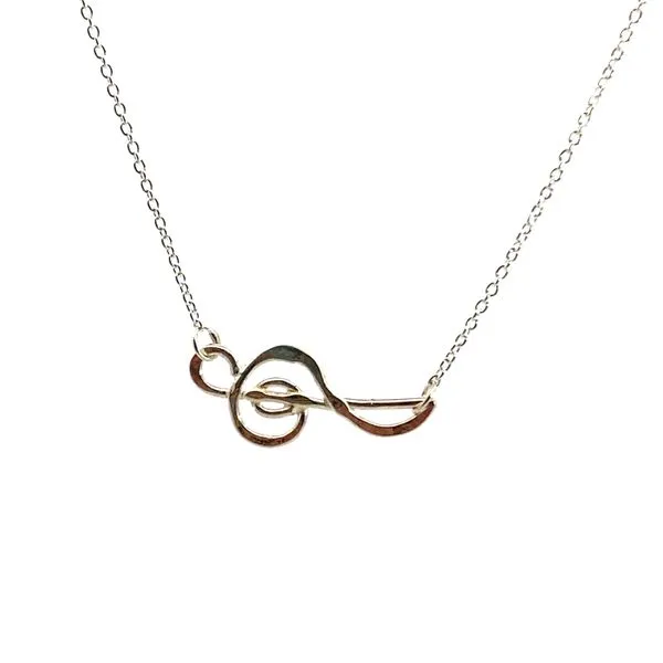 Treble Clef Necklace