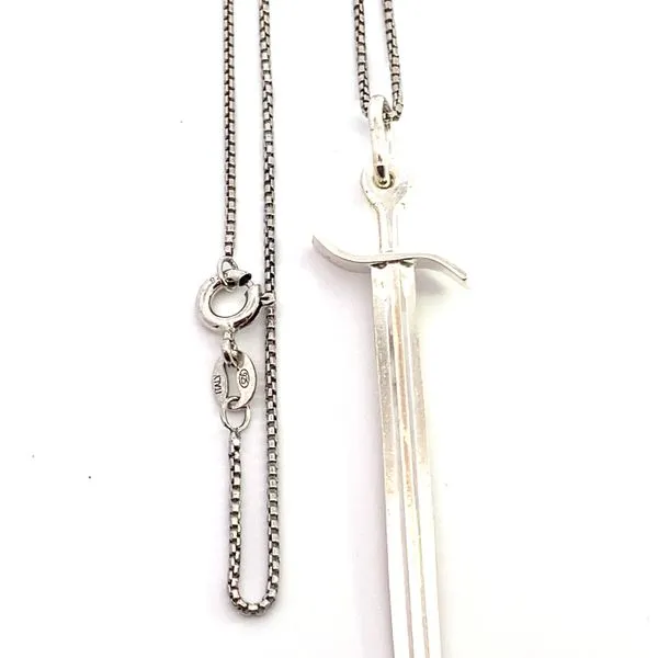 Sword Necklace Image 2 David Douglas Diamonds & Jewelry Marietta, GA