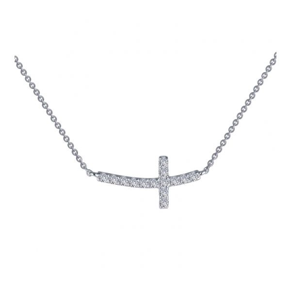Sideways Cross Necklace David Douglas Diamonds & Jewelry Marietta, GA