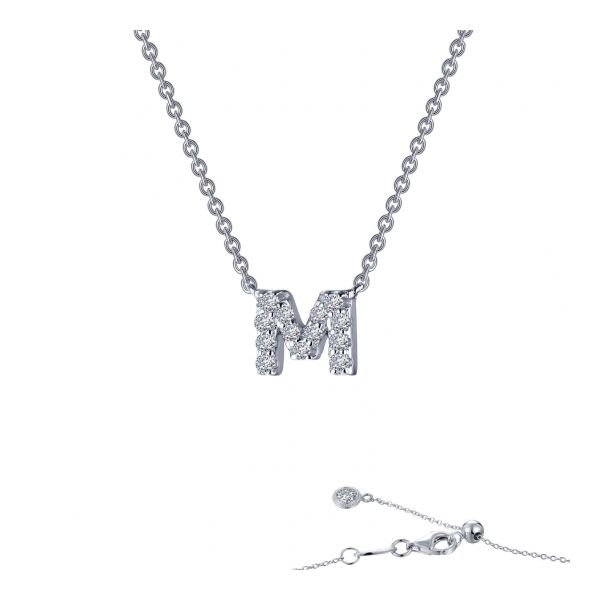 Letter M Necklace David Douglas Diamonds & Jewelry Marietta, GA