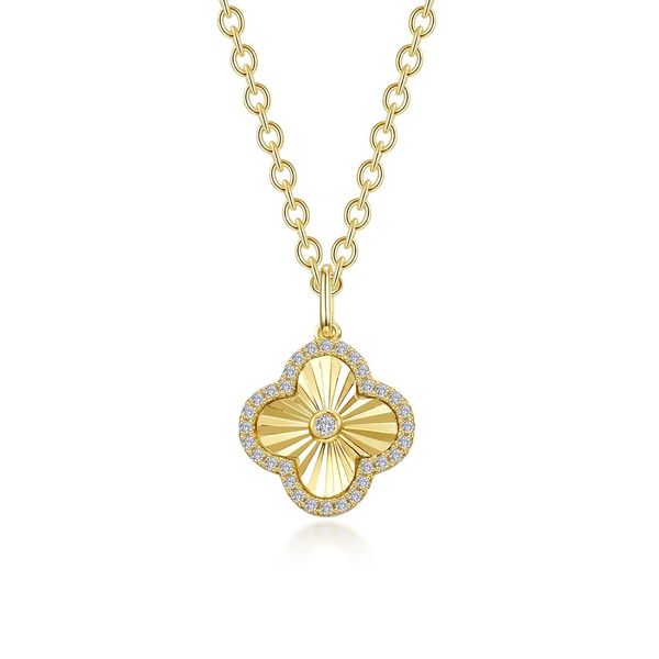 Halo Clover Necklace David Douglas Diamonds & Jewelry Marietta, GA