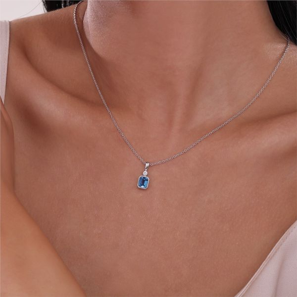 Birthstone Necklace | Decemeber Image 2 David Douglas Diamonds & Jewelry Marietta, GA