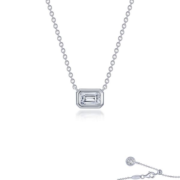 Emerald-Cut Choker Necklace David Douglas Diamonds & Jewelry Marietta, GA
