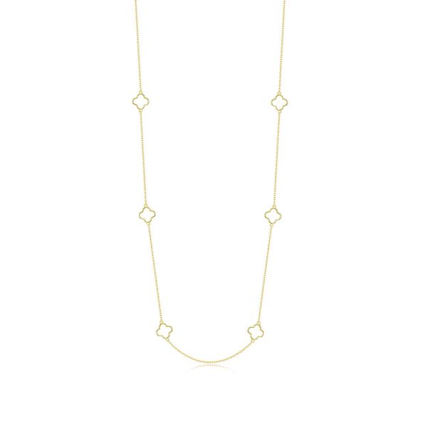 Clover in Bloom Necklace David Douglas Diamonds & Jewelry Marietta, GA