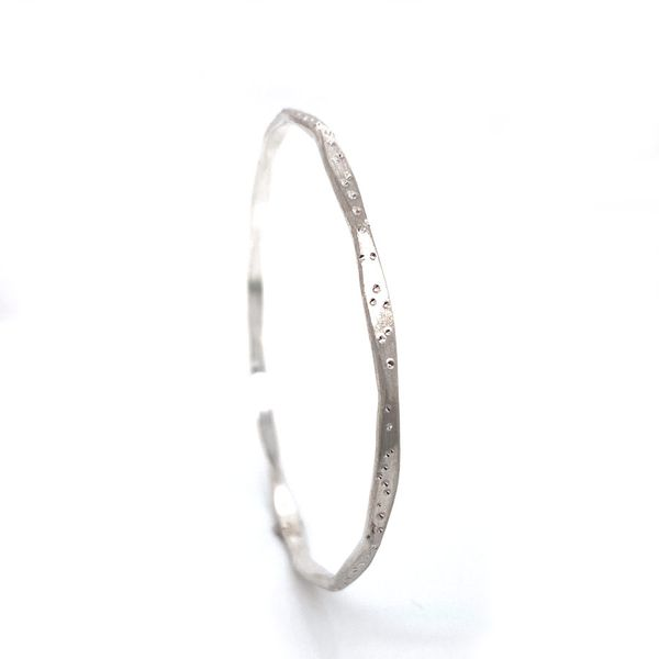 Silver Stardust Bangle | Small Image 2 David Douglas Diamonds & Jewelry Marietta, GA