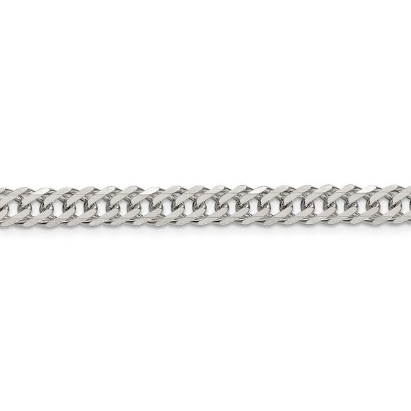 Silver Curb Chain | 6.25mm Image 2 David Douglas Diamonds & Jewelry Marietta, GA