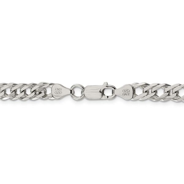 Silver Curb Chain | 6.25mm Image 3 David Douglas Diamonds & Jewelry Marietta, GA