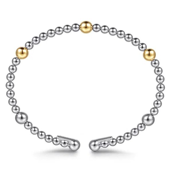 Bujukan Split Beaded Bangle Image 3 David Douglas Diamonds & Jewelry Marietta, GA
