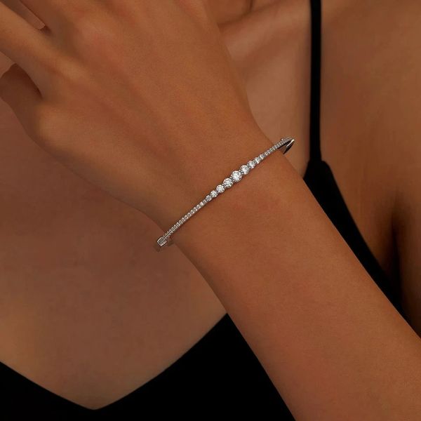 Graduated Bangle Bracelet Image 2 David Douglas Diamonds & Jewelry Marietta, GA