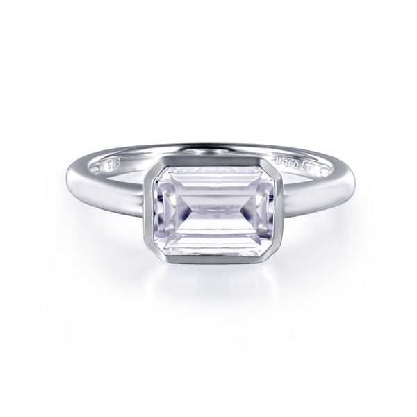 Silver Bezel Ring David Douglas Diamonds & Jewelry Marietta, GA