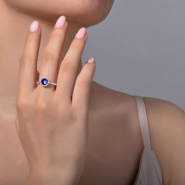 Silver Birthstone Ring | September Image 2 David Douglas Diamonds & Jewelry Marietta, GA