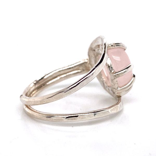 Sterling Silver Rose Quartz Ring Image 3 David Douglas Diamonds & Jewelry Marietta, GA