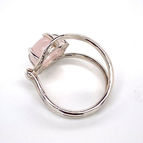 Sterling Silver Rose Quartz Ring Image 5 David Douglas Diamonds & Jewelry Marietta, GA
