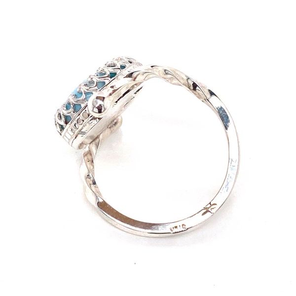Silver Wrap Ring Image 4 David Douglas Diamonds & Jewelry Marietta, GA