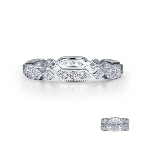 Alternating Eternity Band