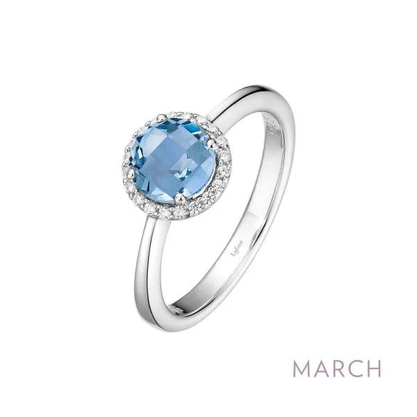 March Birthstone Ring