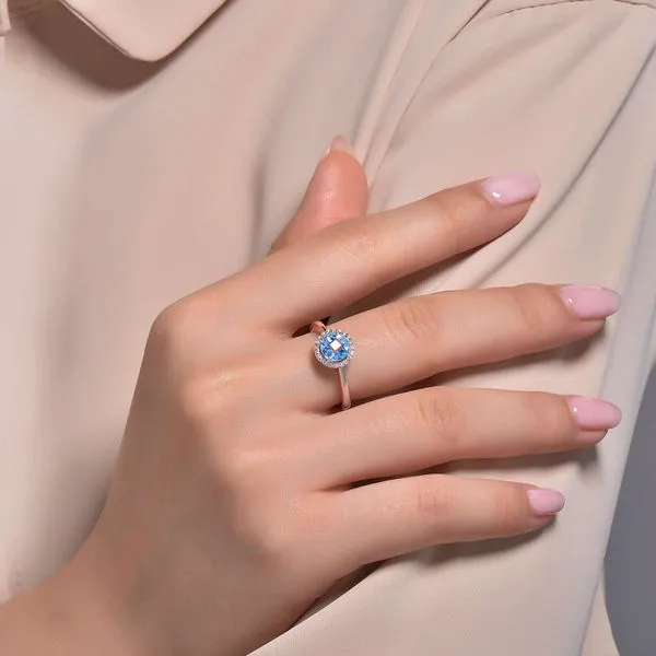 Silver Birthstone Ring | December Image 2 David Douglas Diamonds & Jewelry Marietta, GA