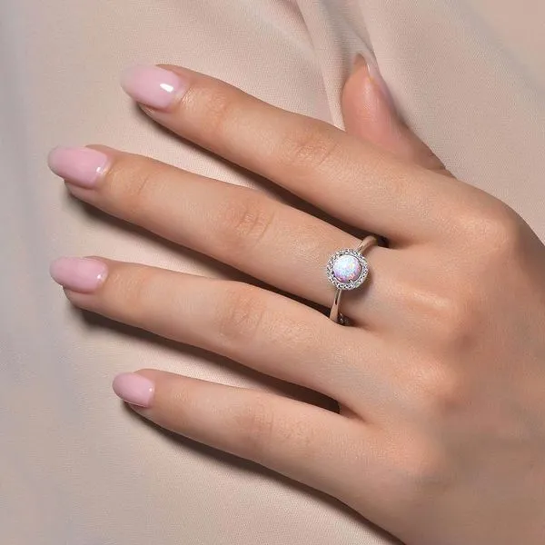 Silver Birthstone Ring | October Image 2 David Douglas Diamonds & Jewelry Marietta, GA