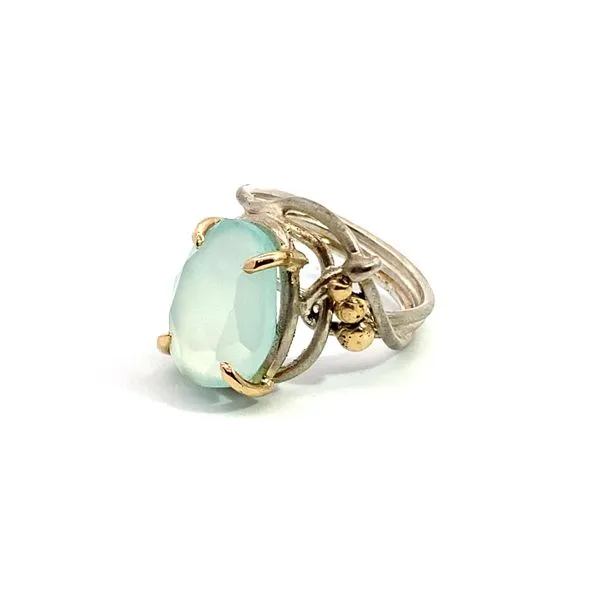 Twisting Gemstone Ring