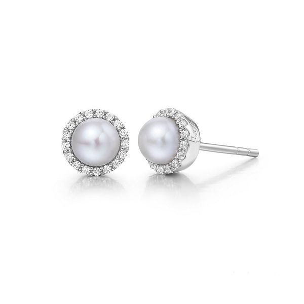 Silver Birthstone Earrings | Pearl David Douglas Diamonds & Jewelry Marietta, GA