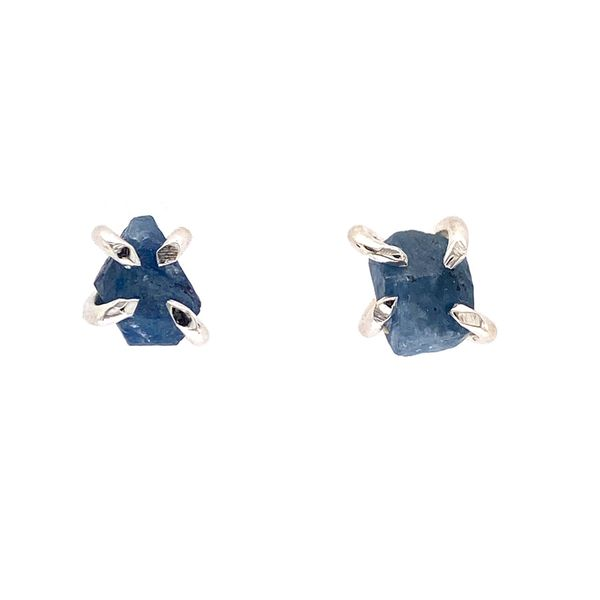 Silver Sapphire Earrings David Douglas Diamonds & Jewelry Marietta, GA