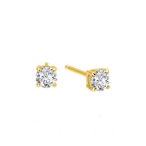 Plated 1/2 CTW Stud Earrings David Douglas Diamonds & Jewelry Marietta, GA