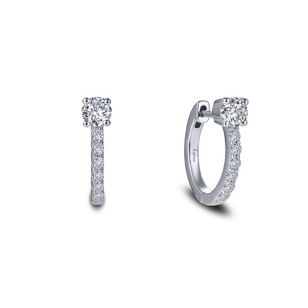 Dainty Hoop Earrings | 14mm David Douglas Diamonds & Jewelry Marietta, GA