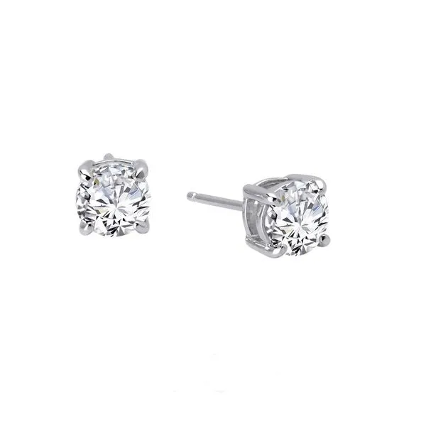 Silver 2 1/2 CTW Stud Earrings David Douglas Diamonds & Jewelry Marietta, GA