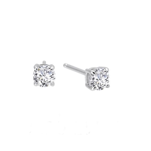 Silver 1/2 CTW Stud Earrings David Douglas Diamonds & Jewelry Marietta, GA