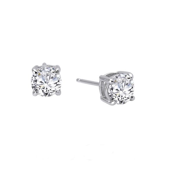 Silver 2 1/2 CTW Stud Earrings David Douglas Diamonds & Jewelry Marietta, GA