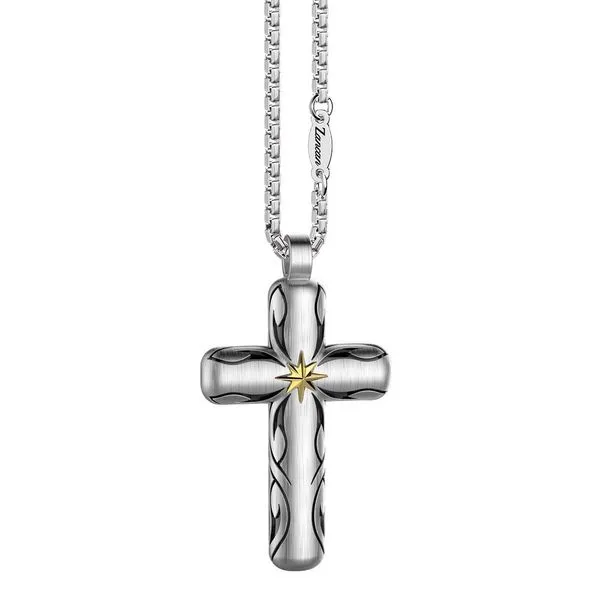 Silver Cross Necklace thumb image 3