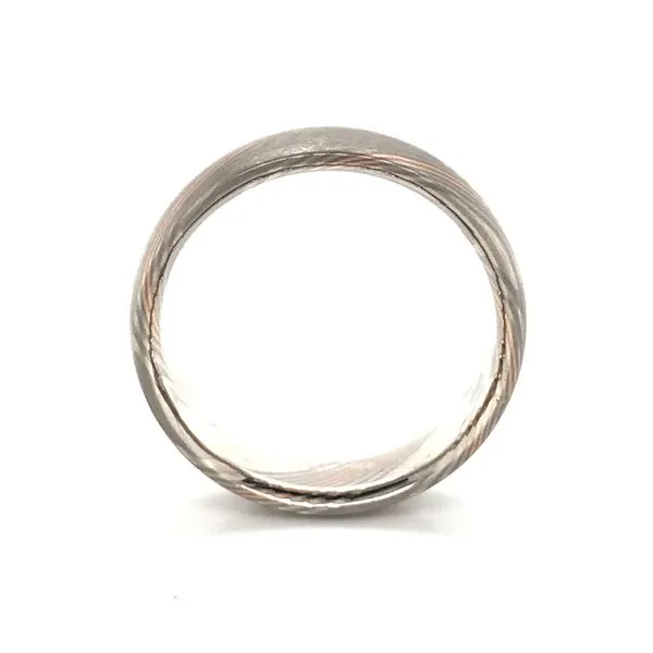 Two-Tone Mokume Gane Wedding Band