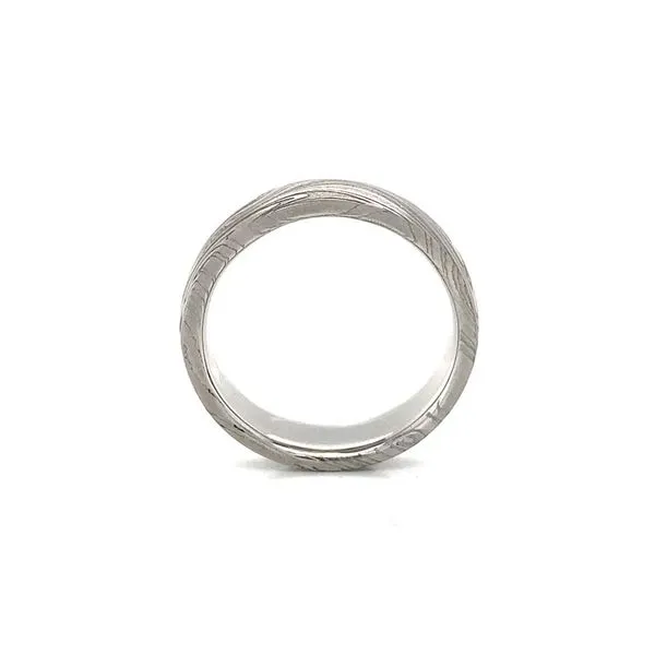 Damascus Steel Wedding Band