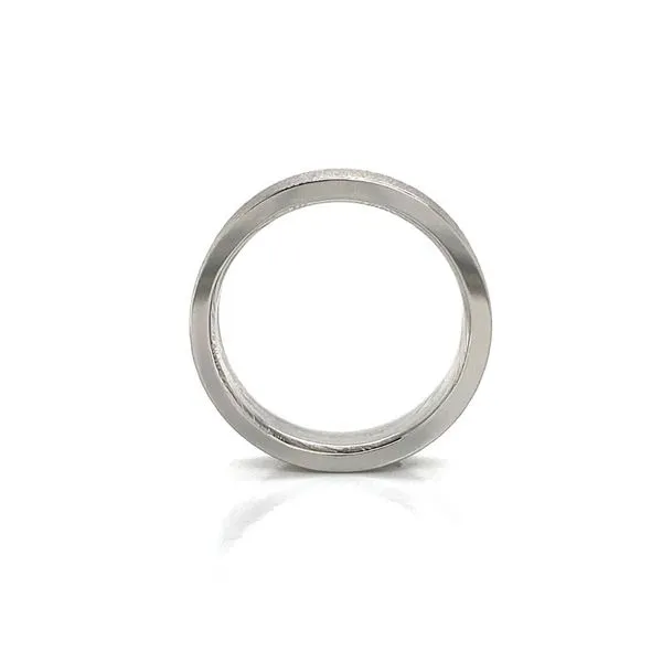 Damascus Steel Wedding Band